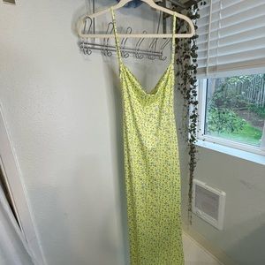 Open Back Curve Hugging Maxi Dress